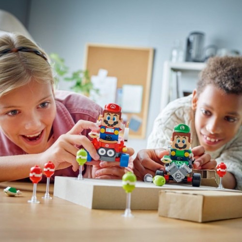 Lego Super Mario Kart-Baby Mario vs. Baby Luigi (72034)