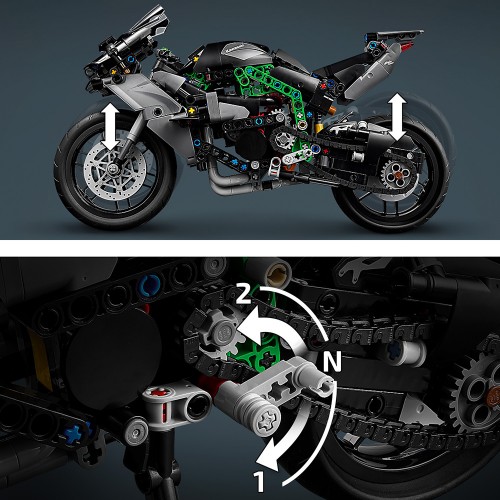 Lego Technic Kawasaki Ninja H2R Motorcycle (42170)