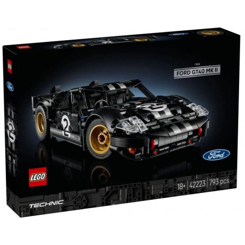 Lego Technic 1966 Ford GT40 MKII Race Car (42223)