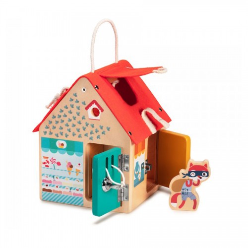 Lilliputiens Σπιτάκι Ξύλινο με Κλειδαριές (83263) Lilliputiens Σπιτάκι Ξύλινο με Κλειδαριές (83263)