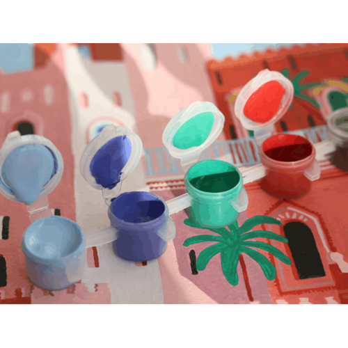 Petite Epicerie Κατασκευή Ζωγραφικής Sunset in Morocco (350026)