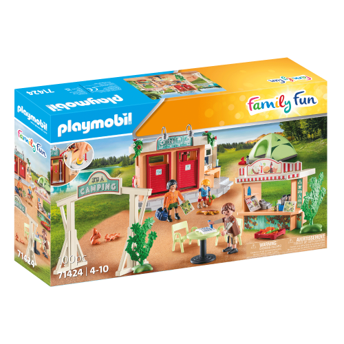 Playmobil Οργανωμένο Camping (71424)