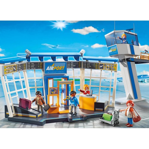 Playmobil Αεροδρόμιο με πύργο Ελέγχου (5338)