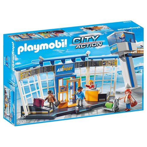 Playmobil Αεροδρόμιο με πύργο Ελέγχου (5338)