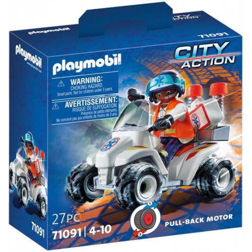 Playmobil Διασώστρια με Γουρούνα 4x4 (71091)