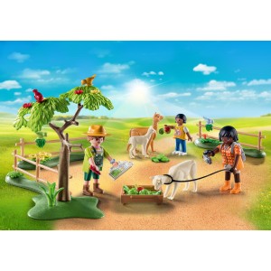 Playmobil Βόλτα Στην Εξοχή Με Τα Αλπάκια (71251)