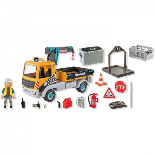 Playmobil Φορτηγό με Γερανό (71750)
