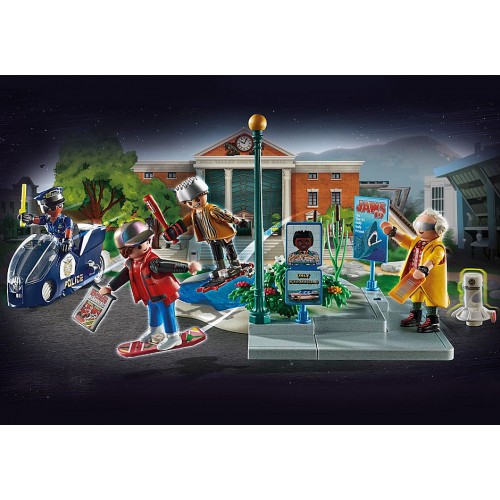 Playmobil Back to the Future Μέρος 2ο Περιπέτειες με τα Ιπτάμενα Πατίνια (70634)