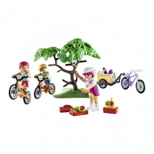 Playmobil Οικογενειακές Διακοπές με Ρυμουλκούμενο Τροχόσπιτο (71423)