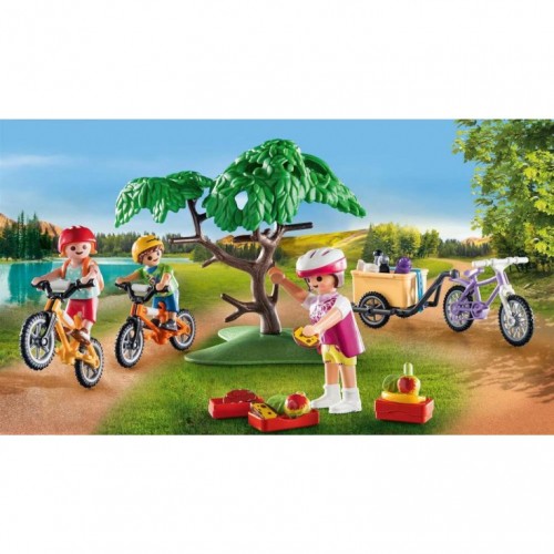 Playmobil Οικογενειακές Διακοπές με Ρυμουλκούμενο Τροχόσπιτο (71423)