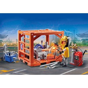 Playmobil Κατασκευαστής Container (70774)