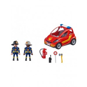 Playmobil City Action Μικρό Όχημα Πυροσβεστικής Με Πυροσβέστες (71035)