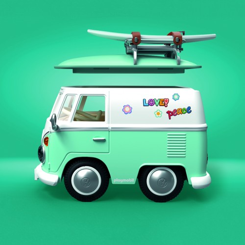 Playmobil Branded Cars - Volkswagen T1 Camper (71857)