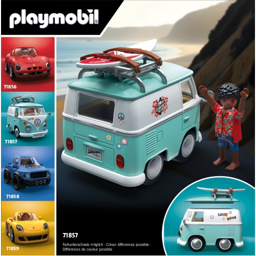 Playmobil Branded Cars - Volkswagen T1 Camper (71857)
