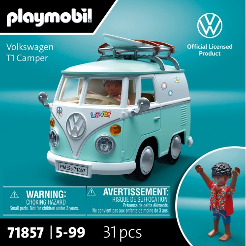 Playmobil Branded Cars - Volkswagen T1 Camper (71857)