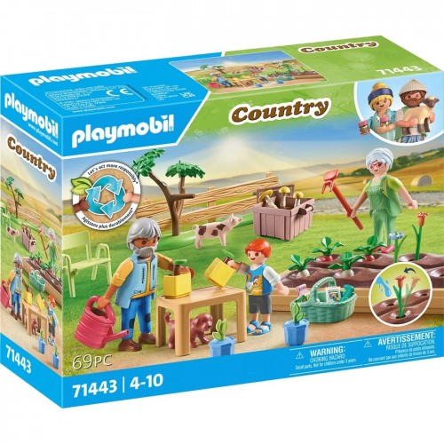 Playmobil Country Ο Λαχανόκηπος του Παππού και της Γιαγιάς (71443)