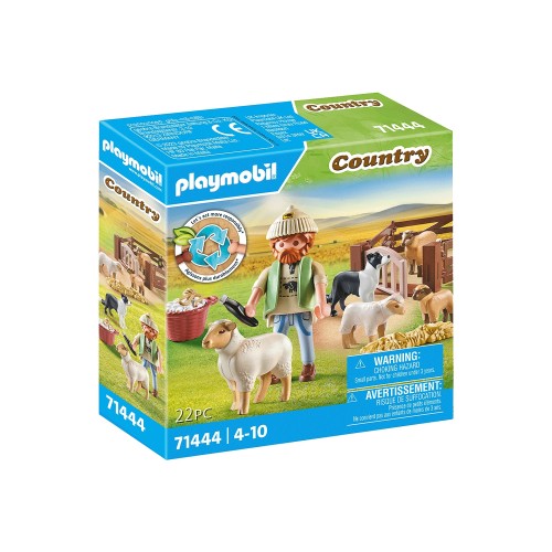 Playmobil Country Βοσκός με Προβατάκια (71444)