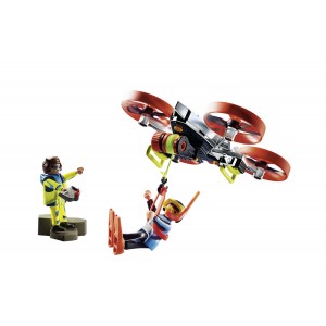 Playmobil Επιχείρηση Διάσωσης Δύτη Με Drone (70143)