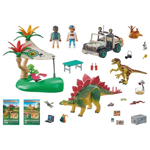 Playmobil Dinos Ερευνητικό Κέντρο με Δεινόσαυρους (71523)