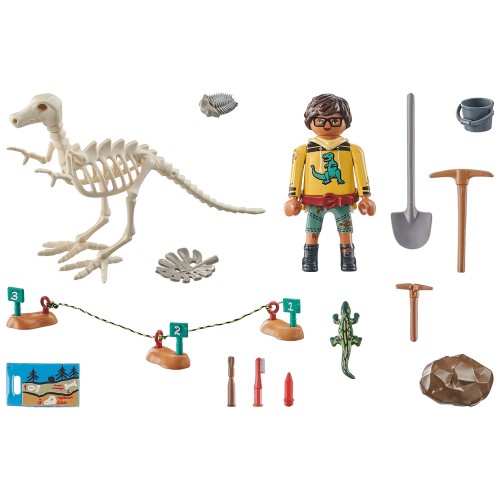 Playmobil Dinos Αρχαιολογική Ανασκαφή Δεινόσαυρου (71527)