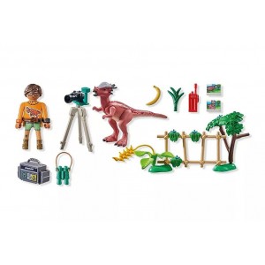 Playmobi Δεινόσαυροι - Παλαιοντολόγος και Στυγιμολώχ (71822)