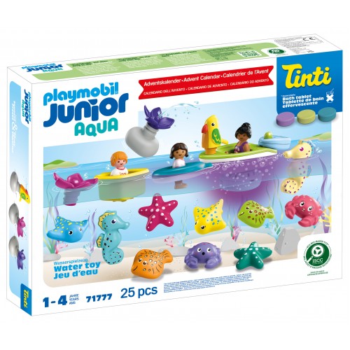 Playmobi Χριστουγεννιάτικα Ημερολόγια - JUNIOR & Tinti - Ώρα για μπάνιο (71777)