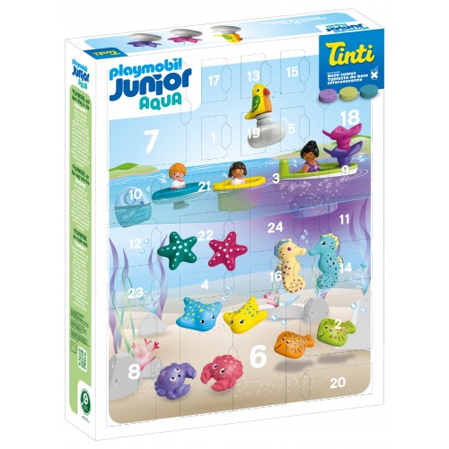 Playmobi Χριστουγεννιάτικα Ημερολόγια - JUNIOR & Tinti - Ώρα για μπάνιο (71777)
