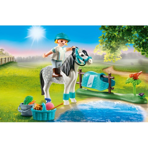 Playmobil Αναβάτρια Με Classic Πόνυ (70522)