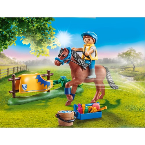 Playmobil Αναβάτης Με Welsh Πόνυ (70523)