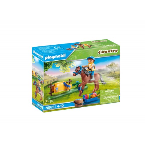 Playmobil Αναβάτης Με Welsh Πόνυ (70523)