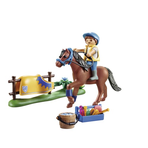 Playmobil Αναβάτης Με Welsh Πόνυ (70523)