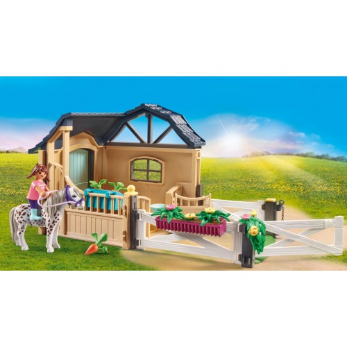 Playmobil Ιππικός Όμιλος Επέκταση Στάβλου Αλόγων (71240)