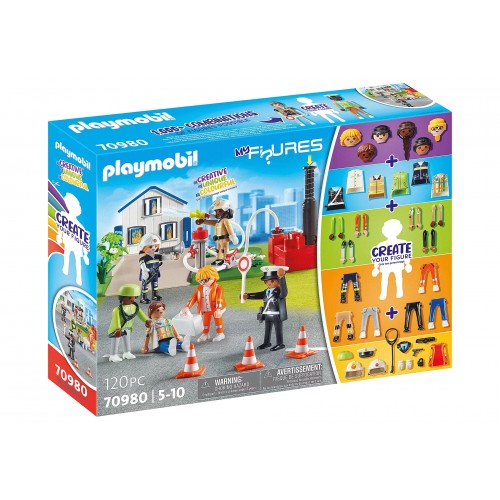 Playmobil My Figures Πυροσβεστική Διάσωση (70980)