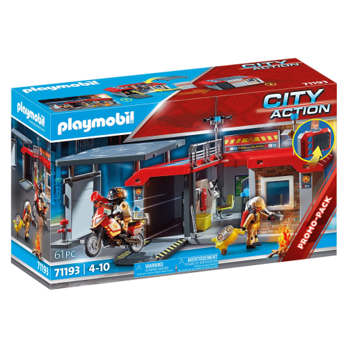 Playmobil Πυροσβεστικός σταθμός (71193)