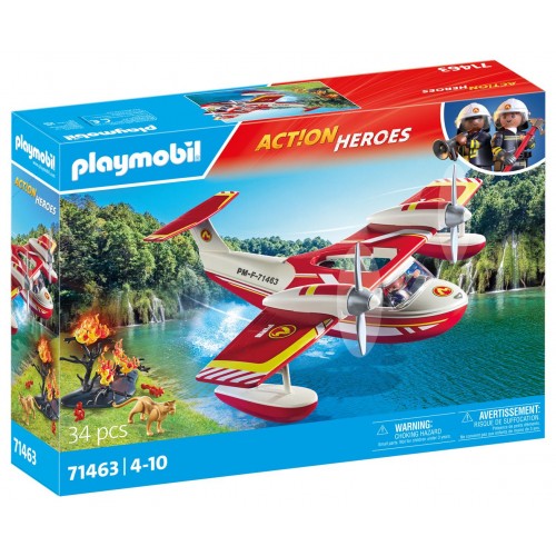 Playmobil Πυροσβεστικό Yδροπλάνο (71463)