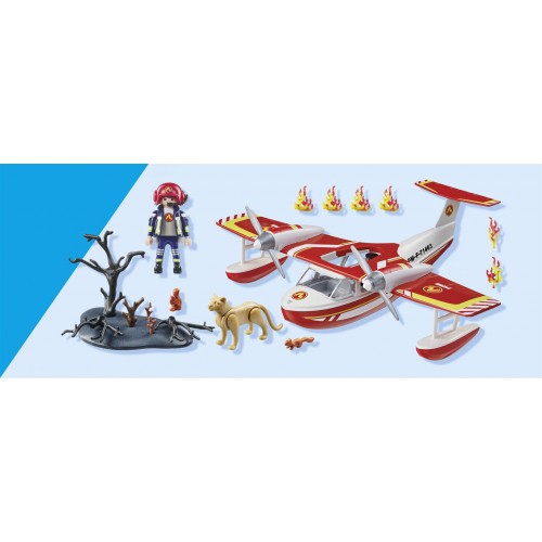 Playmobil Πυροσβεστικό Yδροπλάνο (71463)