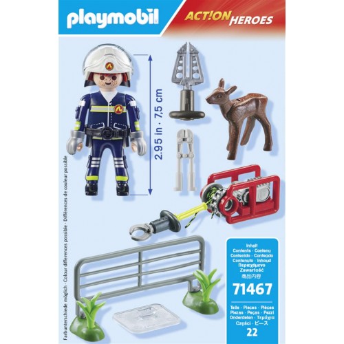 Playmobil Επιχείρηση Διάσωσης Ζώου (71467)
