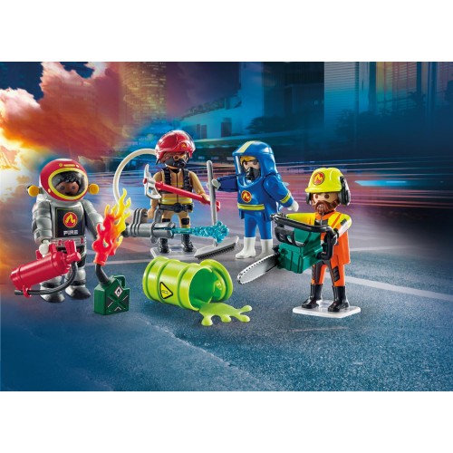 Playmobil My Figures: Επιχείρηση Πυροσβεστικής (71468)