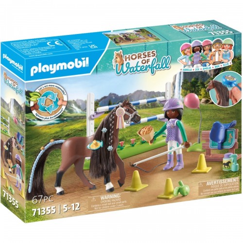 Playmobil Horses of Waterfall Εκπαίδευση Αλόγου με την Zoe και τον Blaze (71355)