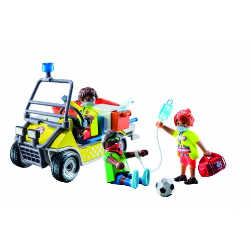 Playmobil Μεγάλο Ιατρικό Κέντρο όχημα Διάσωσης (71204)