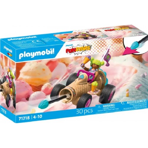 Playmobil Funstars - Crazy Kart Παγωτό (71718)