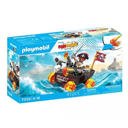 Playmobil Funstars - Crazy Kart Πειρατικό Καράβι (71720)