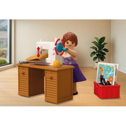 Playmobil Εμπορικό Κέντρο: Ατελιέ Σχεδιάστριας Μόδας (72082)