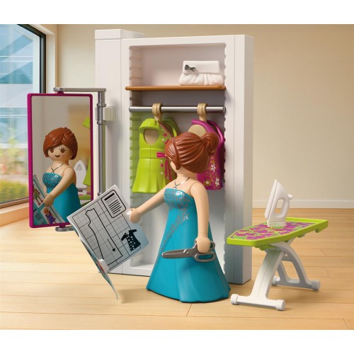 Playmobil Εμπορικό Κέντρο: Ατελιέ Σχεδιάστριας Μόδας (72082)
