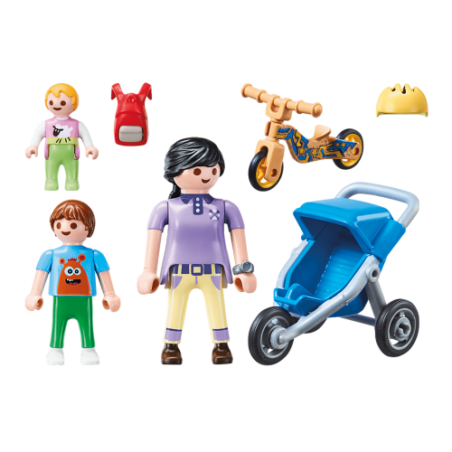 Playmobil Μαμά και Παιδάκια (70284)