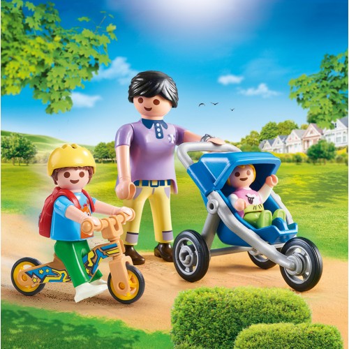 Playmobil Μαμά και Παιδάκια (70284)