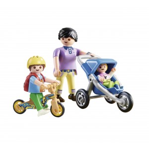 Playmobil Μαμά και Παιδάκια (70284)
