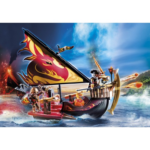Playmobil Novelmore Πλοίο της Φωτιάς του Burnham (70641)