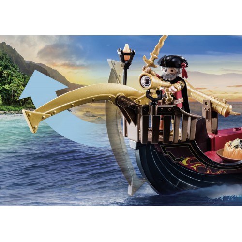Playmobil Novelmore Πλοίο της Φωτιάς του Burnham (70641)
