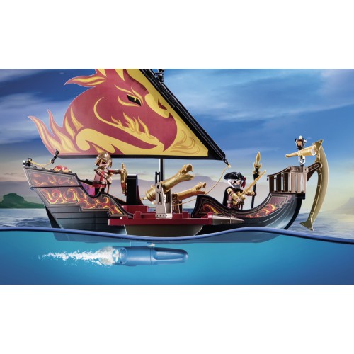 Playmobil Novelmore Πλοίο της Φωτιάς του Burnham (70641)